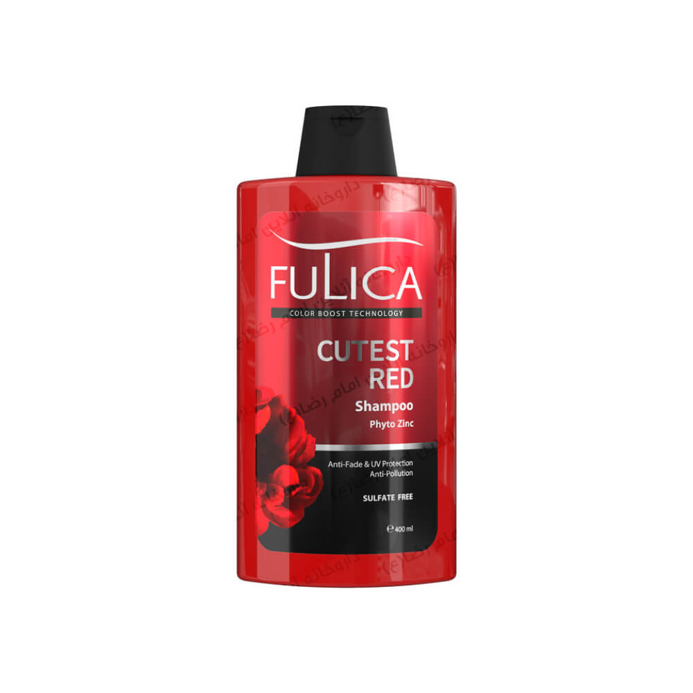 شامپو تثبیت کننده و محافظ موی رنگ شده CUTEST RED فولیکا
