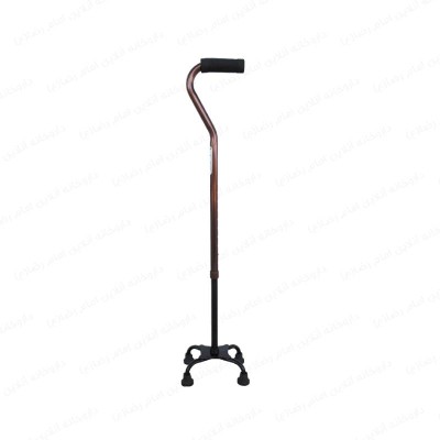 عصا چهارپایه فلزی قابل تنظیم